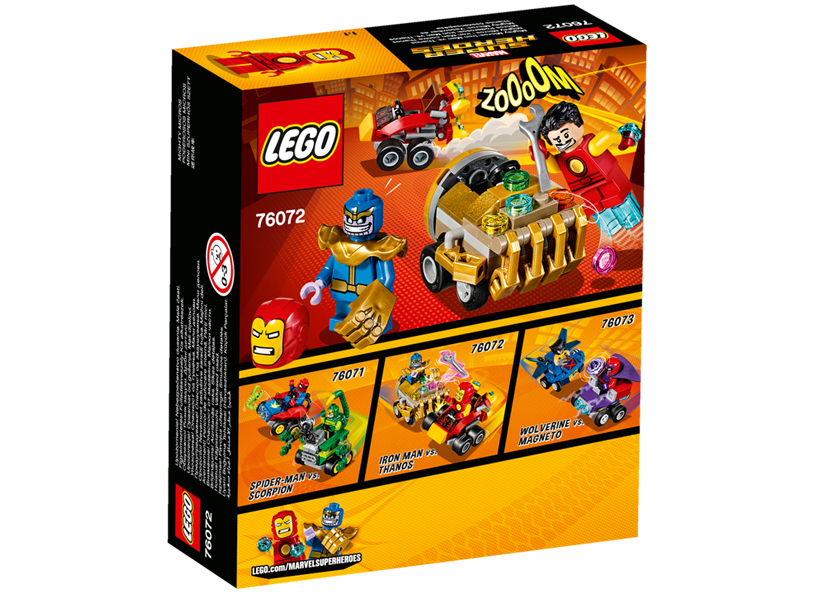 Mighty Micros: Iron Man contra Thanos (76072) [1]