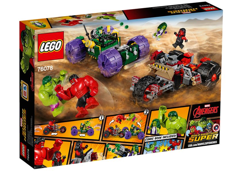 Hulk contra Hulk cel Rosu  (76078) [1]