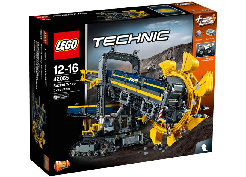 LEGO - Excavator cu roata port cupe  (42055)