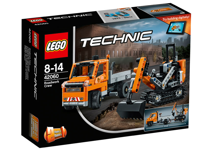 LEGO - Echipaj pentru repararea drumurilor (42060)