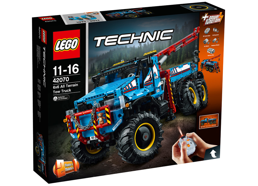 LEGO - Camion de remorcare 6x6 (42070)
