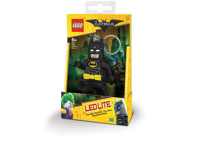 LEGO - Breloc cu lanterna LEGO Batman (LGL-KE103)