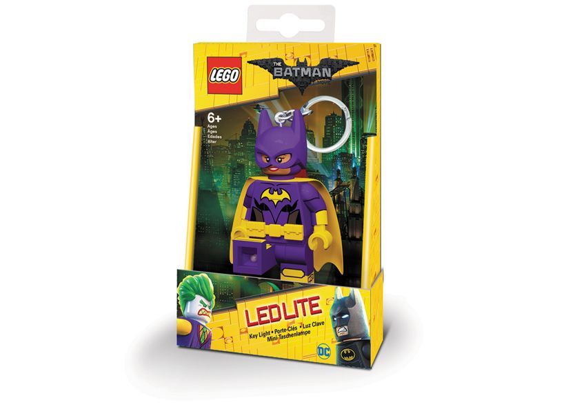 LEGO - Breloc cu lanterna LEGO Batgirl (LGL-KE104)