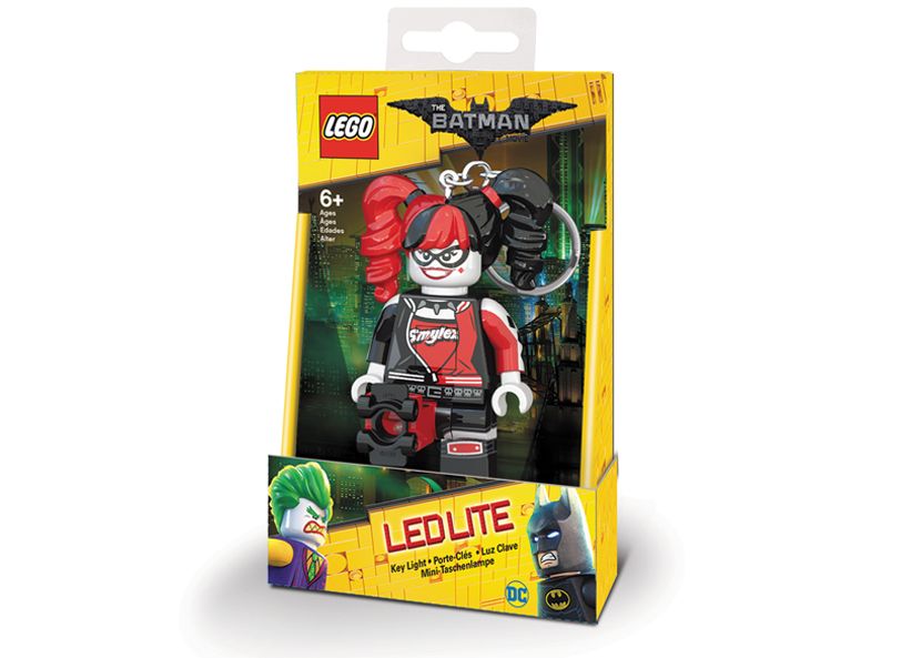 LEGO - Breloc cu lanterna LEGO Harley Quinn (LGL-KE107)