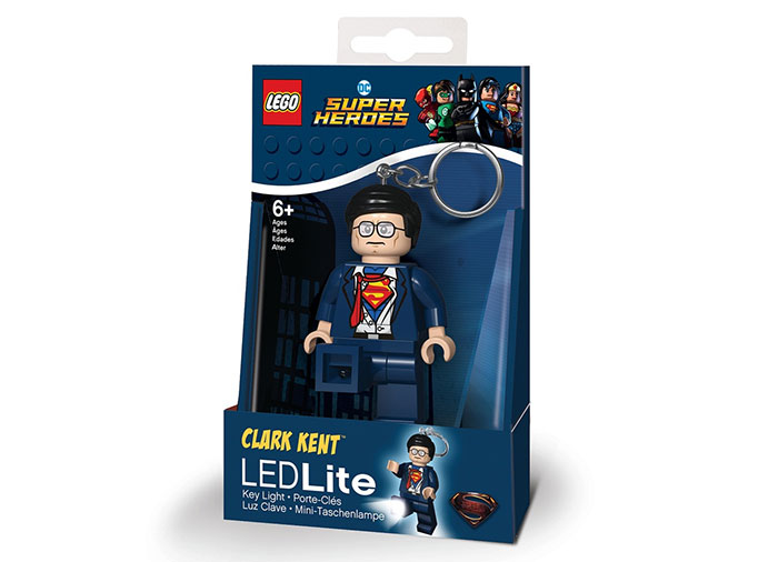 LEGO - Breloc cu LED LEGO Super Heroes Clark Kent