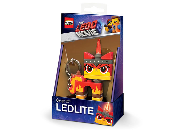 LEGO - Breloc cu lanterna LEGO Movie 2 Angry Kitty (LGL-KE147)