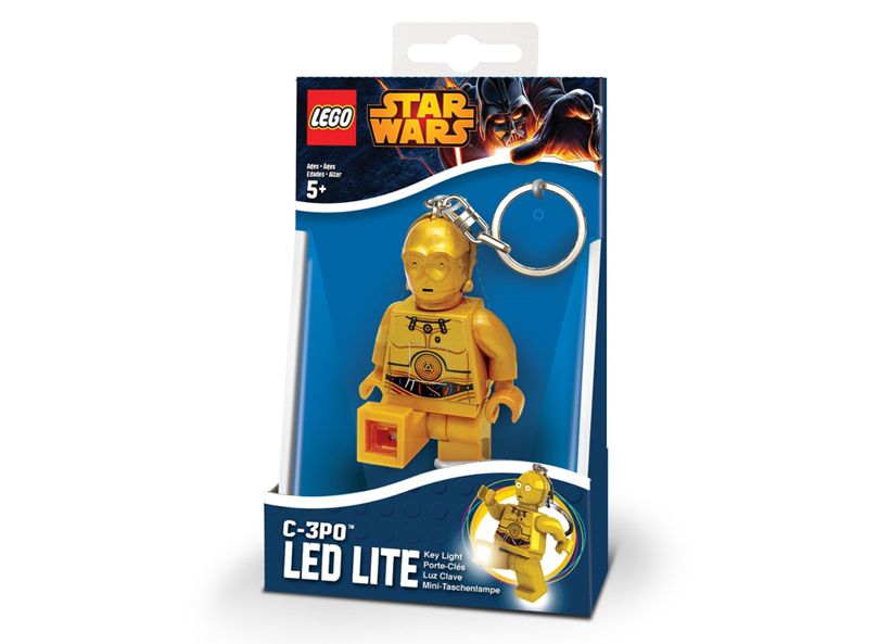LEGO - Breloc cu lanterna LEGO C-3PO  (LGL-KE18)