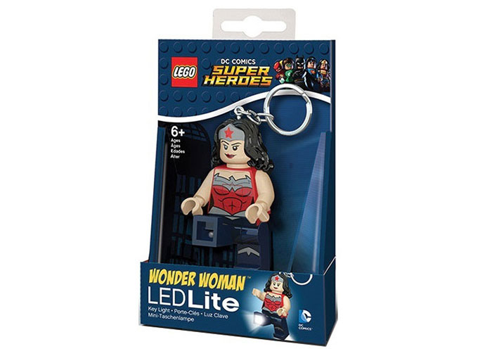 LEGO - Breloc cu lanterna LEGO DC Super Heroes Wonder Woman (LGL-KE70A)