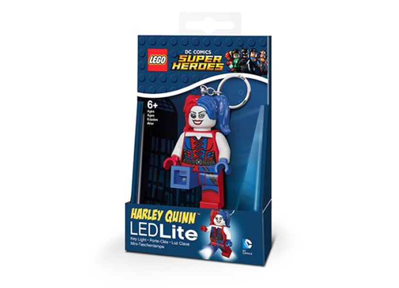 LEGO - Breloc cu lanterna LEGO Harley Quinn (LGL-KE99)
