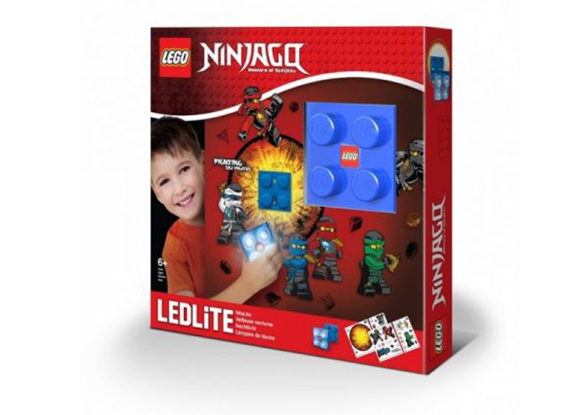 LEGO - Lampa de veghe cu autocolante LEGO Ninjago (LGL-NI14)