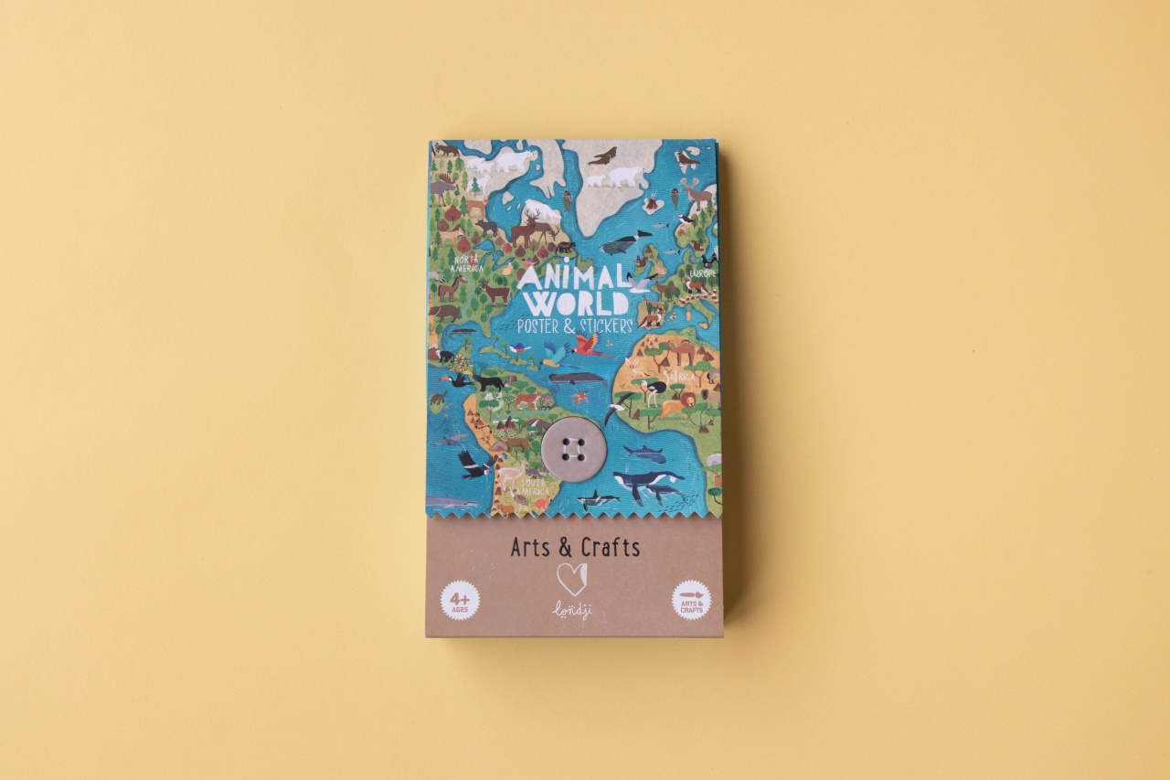 Lumea animalelor poster cu stickere, Londji [2]