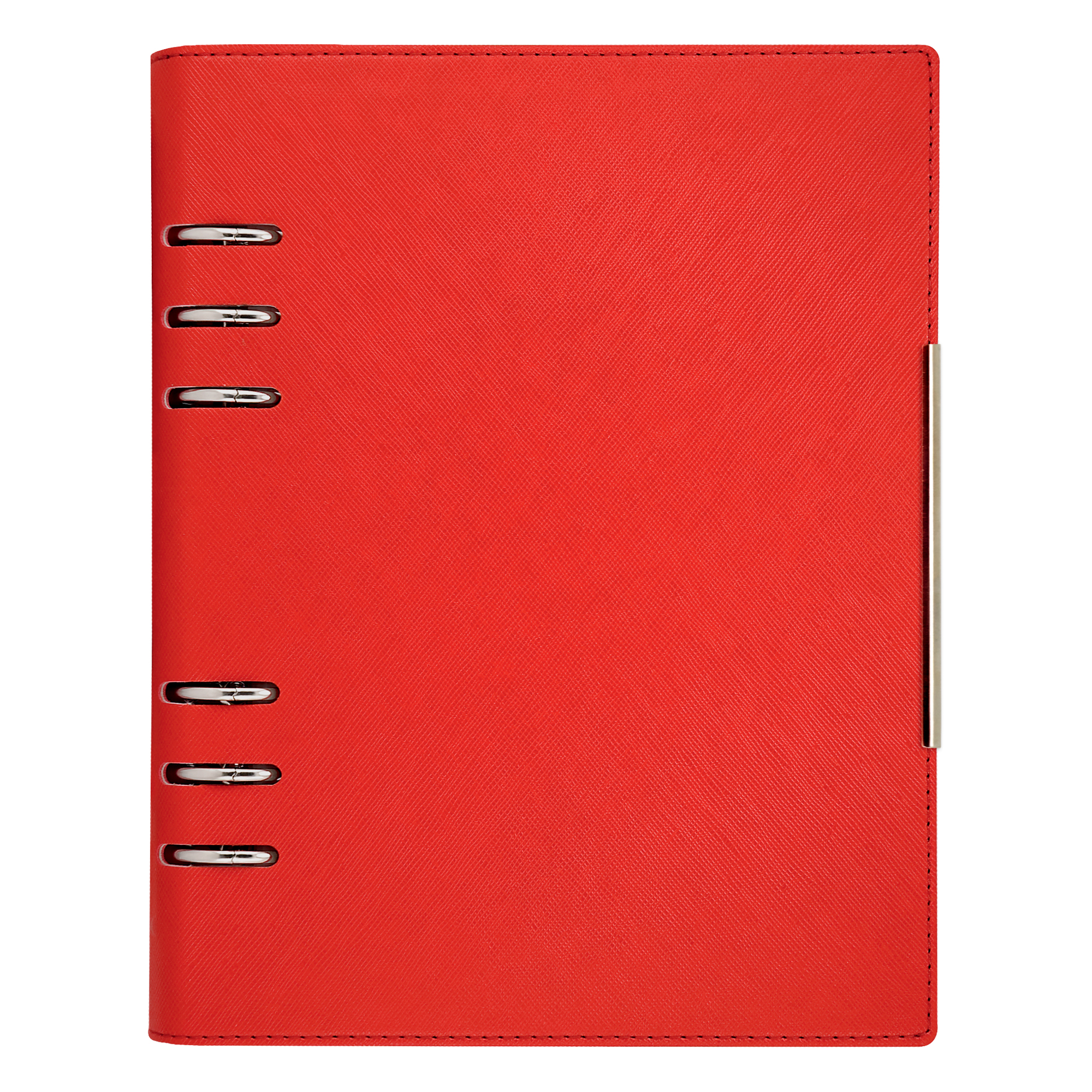 Birotica si papetarie - Organizer A5 6 inele rosu