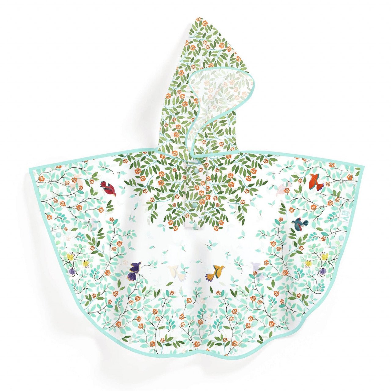 Cadouri - Pelerina de ploaie Flori si pasari, Djeco