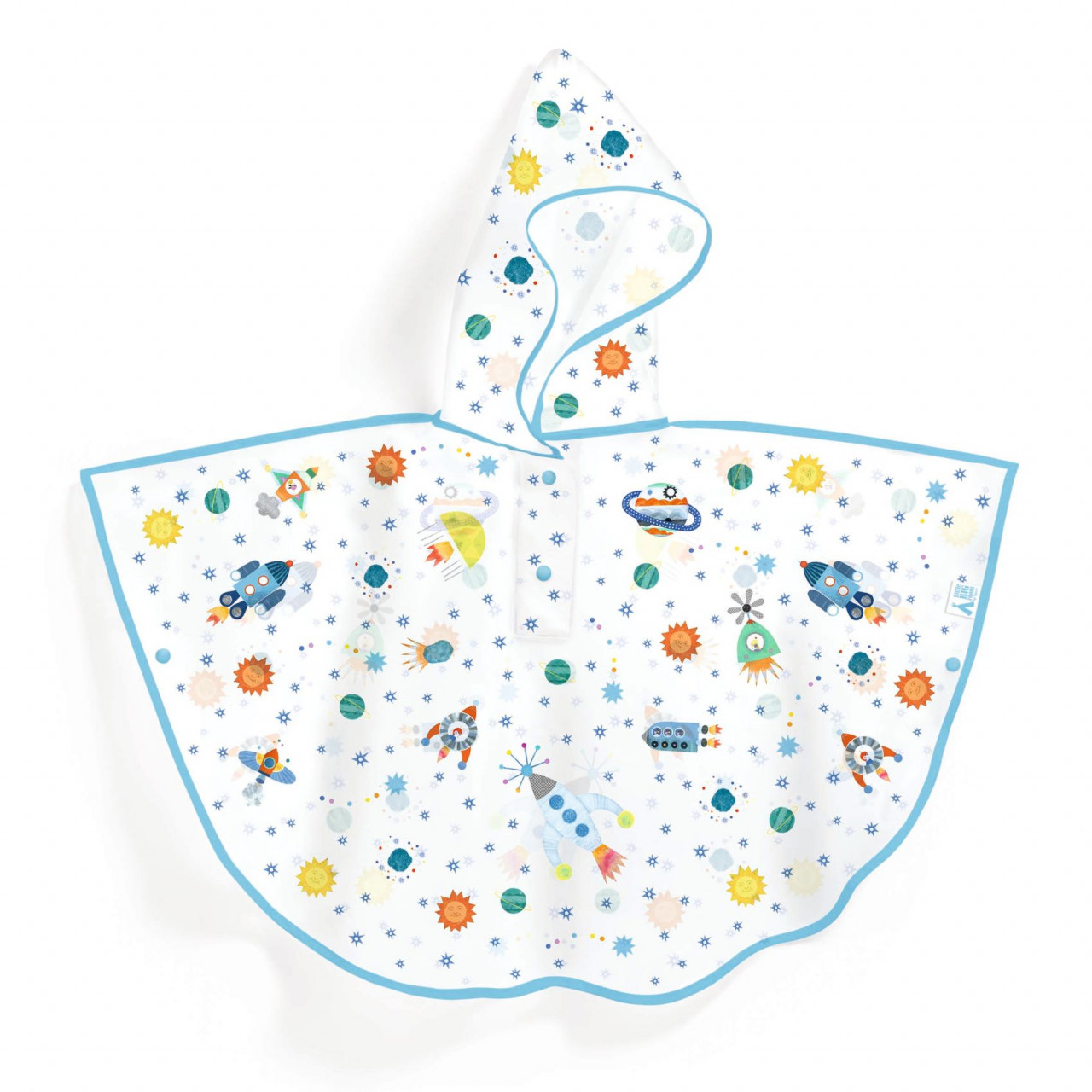 Cadouri - Pelerina de ploaie Rachete, Djeco