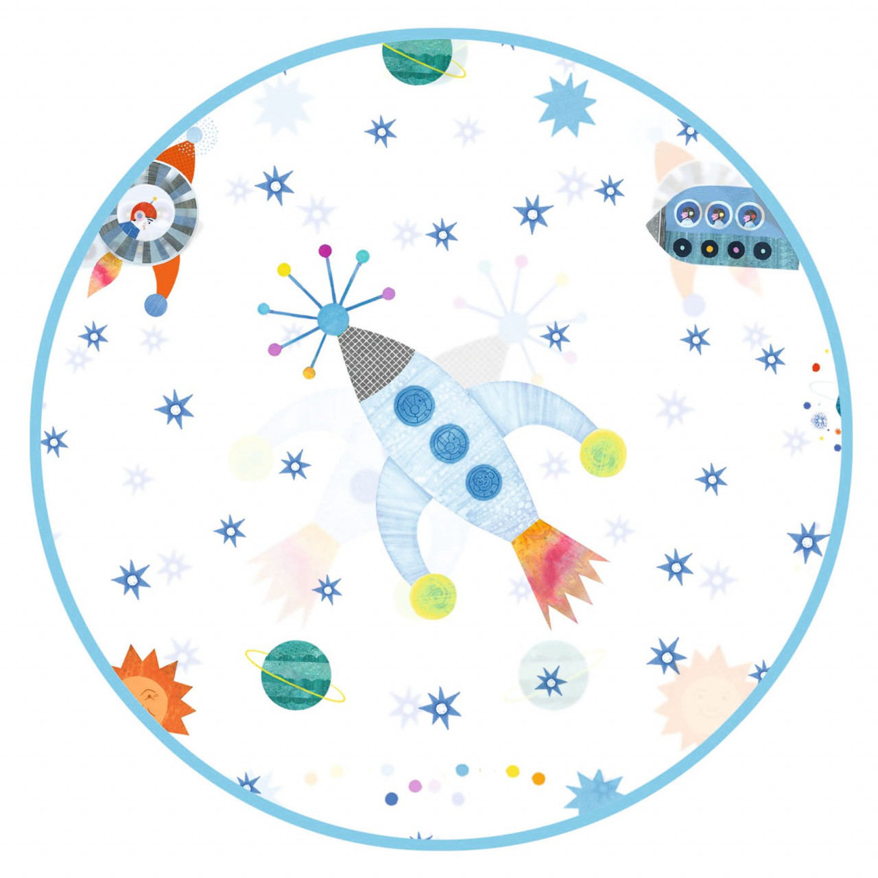 Pelerina de ploaie Rachete, Djeco [3]