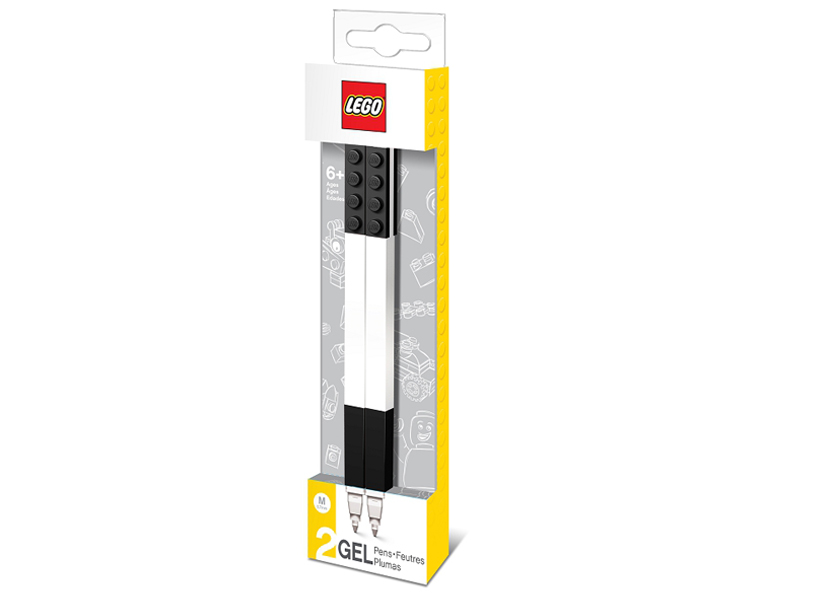 LEGO - Set 2 pixuri LEGO cu gel negru