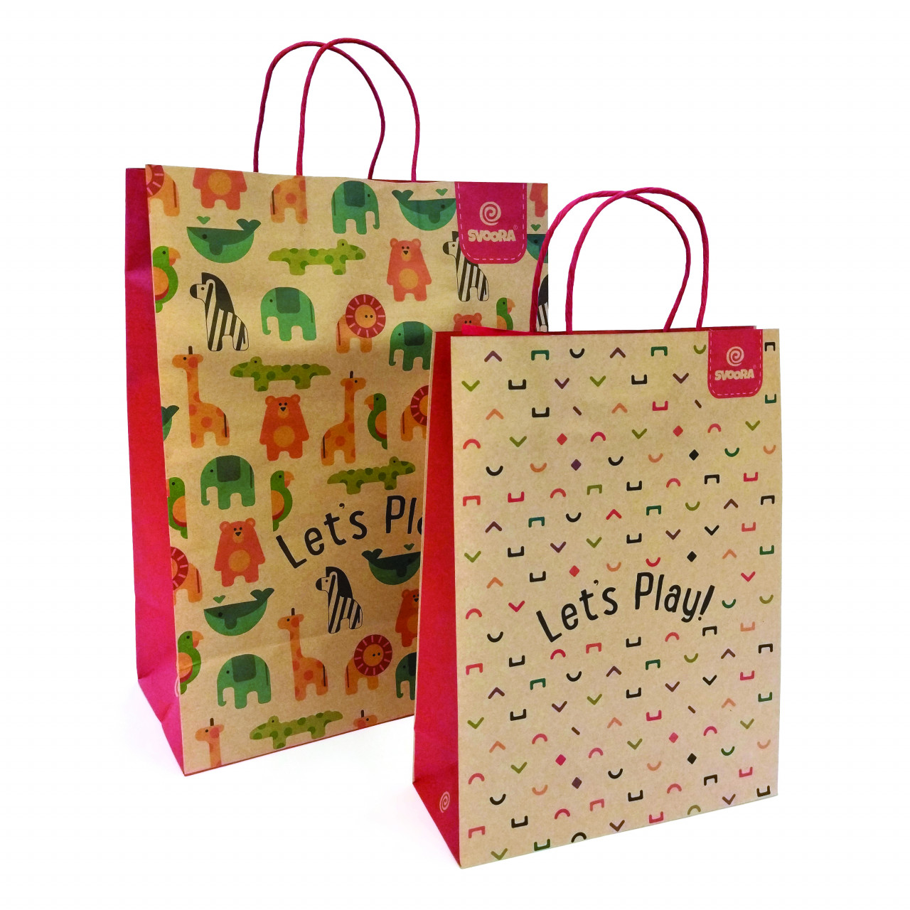 Punga cadou din hartie format mare, Svoora [2]