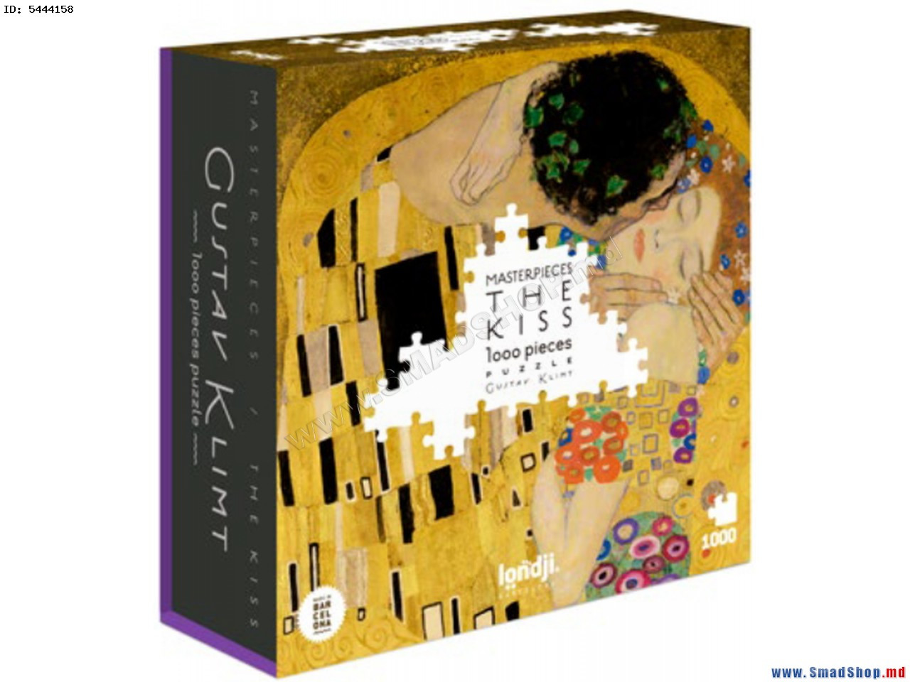 Jocuri si jucarii - Puzzle 1000 piese Klimt Sarutul, Londji