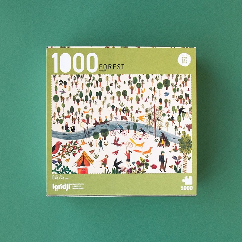 Puzzle 1000 piese Padurea, Londji [4]