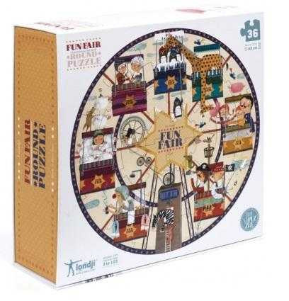 Jocuri si jucarii - Puzzle circular Carusel, Londji