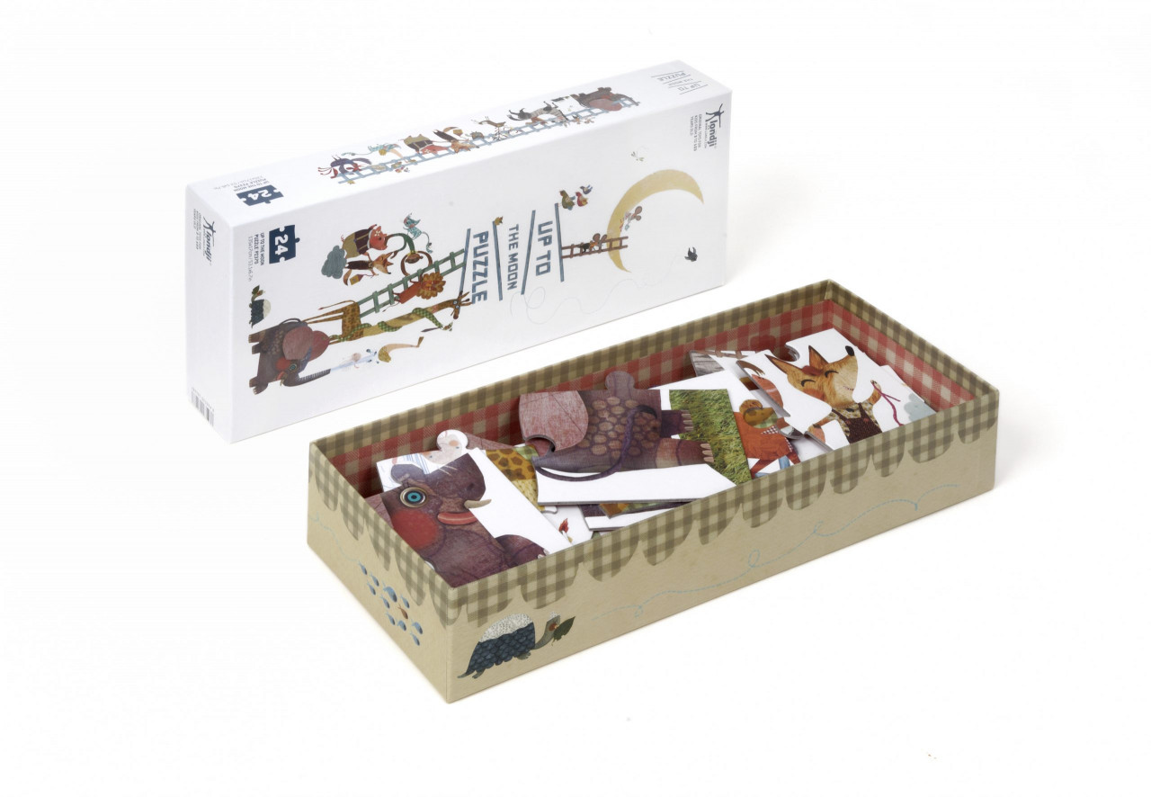 Jocuri - Puzzle gigant Sus pana la luna, Londji