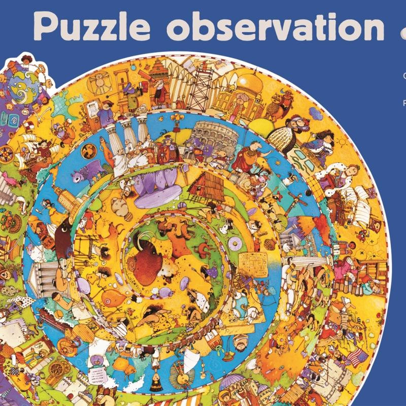 Puzzle observatie Evolutie, Djeco [2]
