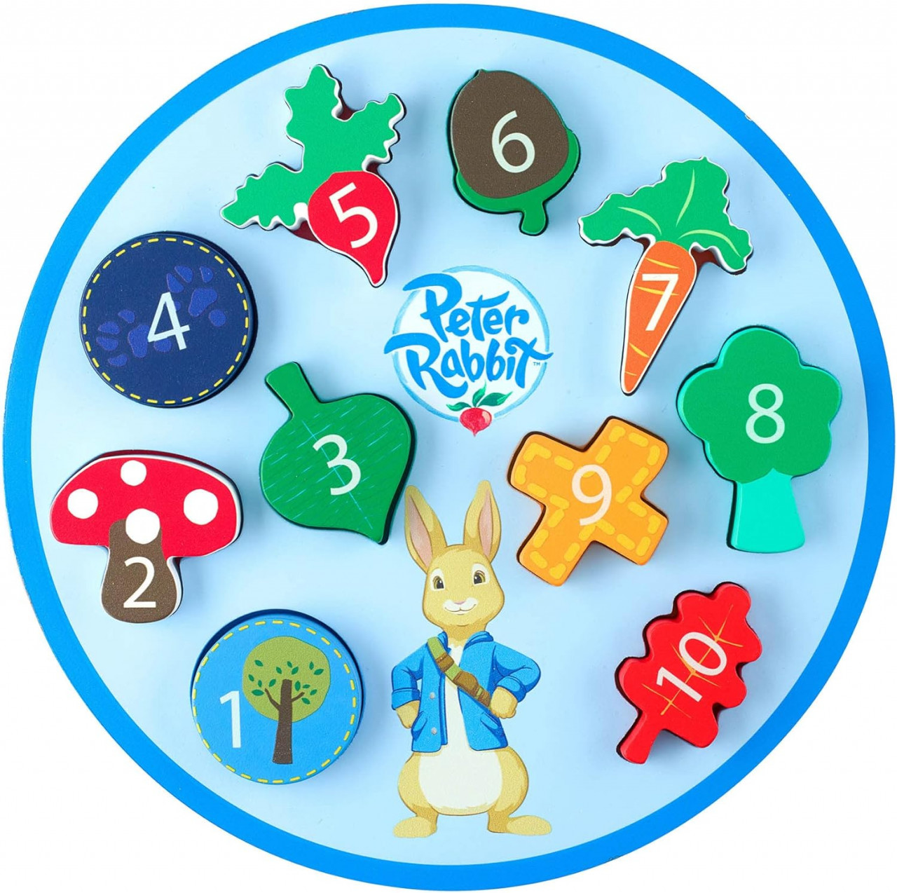 Puzzle Peter Rabbit™ cu numere, Orange Tree Toys [4]