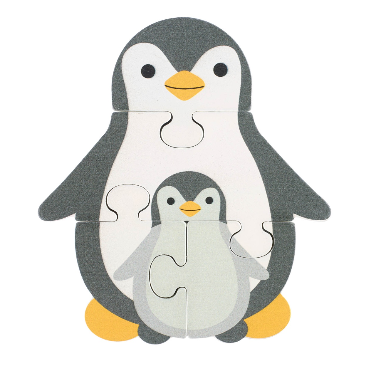 Puzzle Pinguin din lemn, Orange Tree Toys [3]