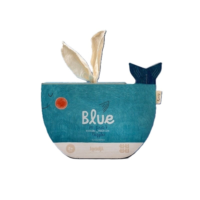 Jocuri - Puzzle reversibil animale marine, Londji