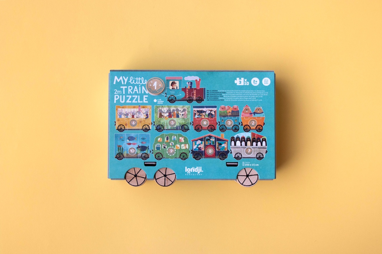 Puzzle Trenuletul meu, Londji [3]