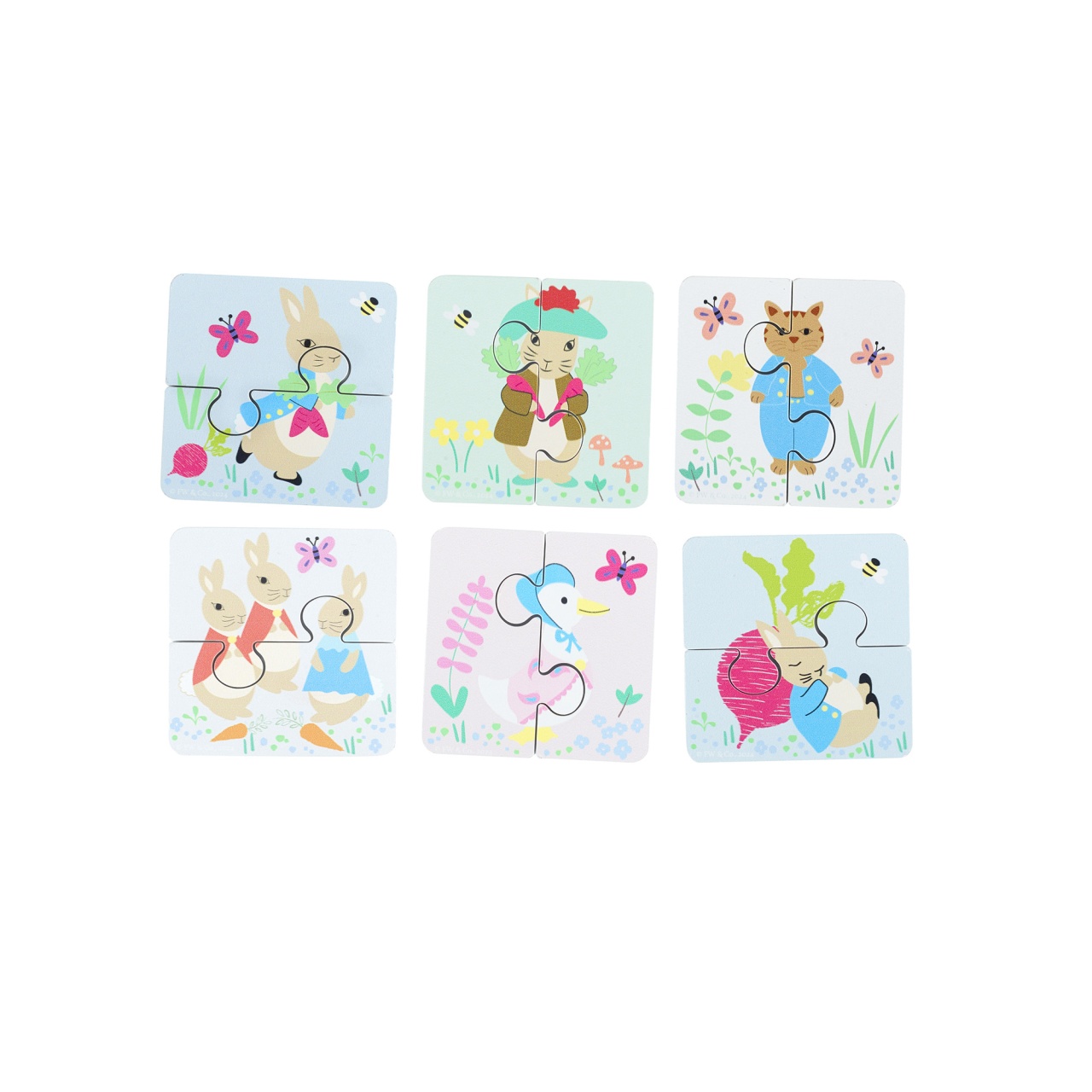 Puzzle-uri Peter Rabbit™ in cutie lemn, Orange Tree Toys [5]