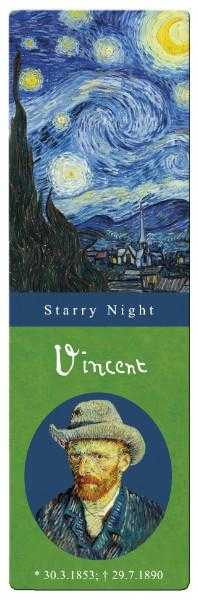 Arta - Semn de carte Van Gogh Starry night, Fridolin