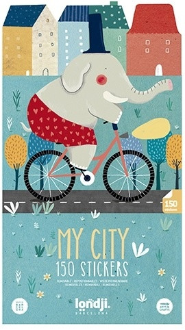 Jocuri si jucarii - Set cu abtibilduri repozitionabile Urban, Londji