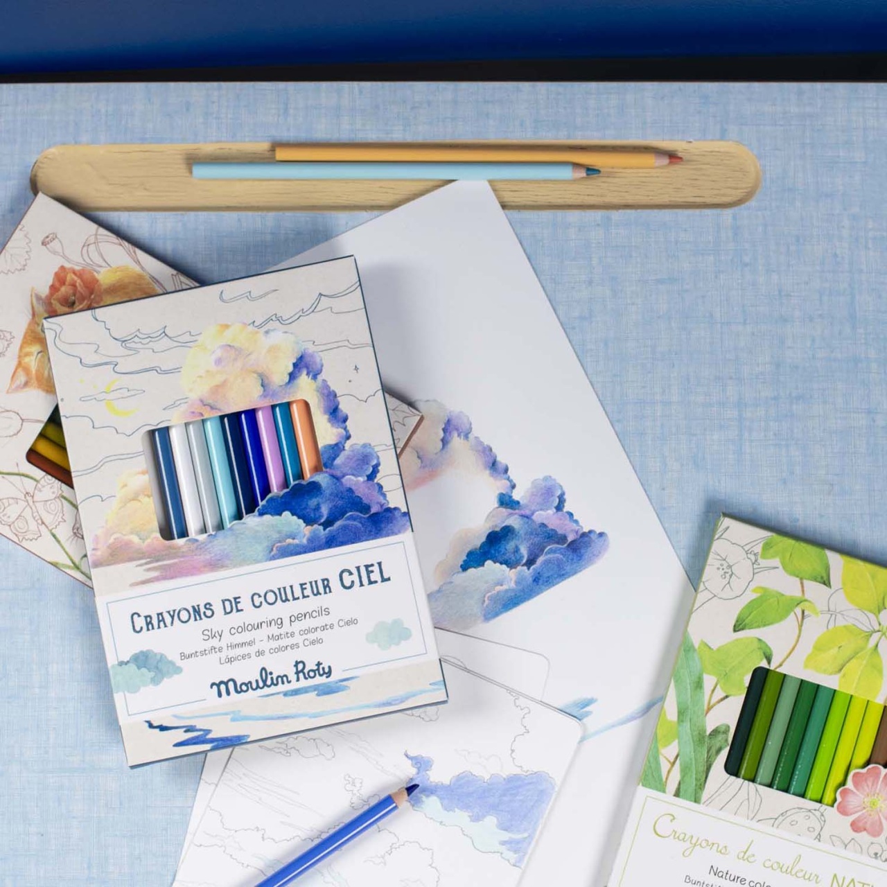 Set de colorat Natura, Moulin Roty [2]