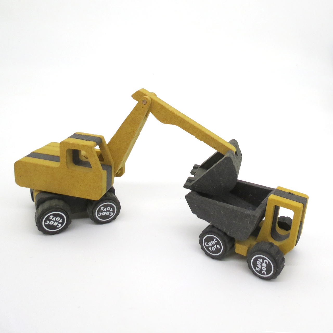 Set de constructie vehicule de santier Marco si Frederic, Croc toys [3]