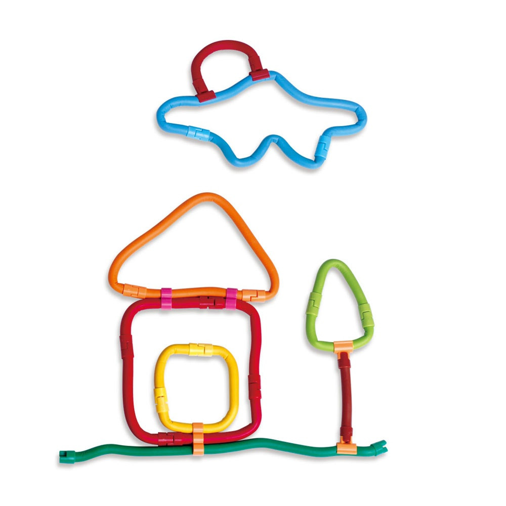 Set de construit cu magnet Spaghetteez 70 piese [5]