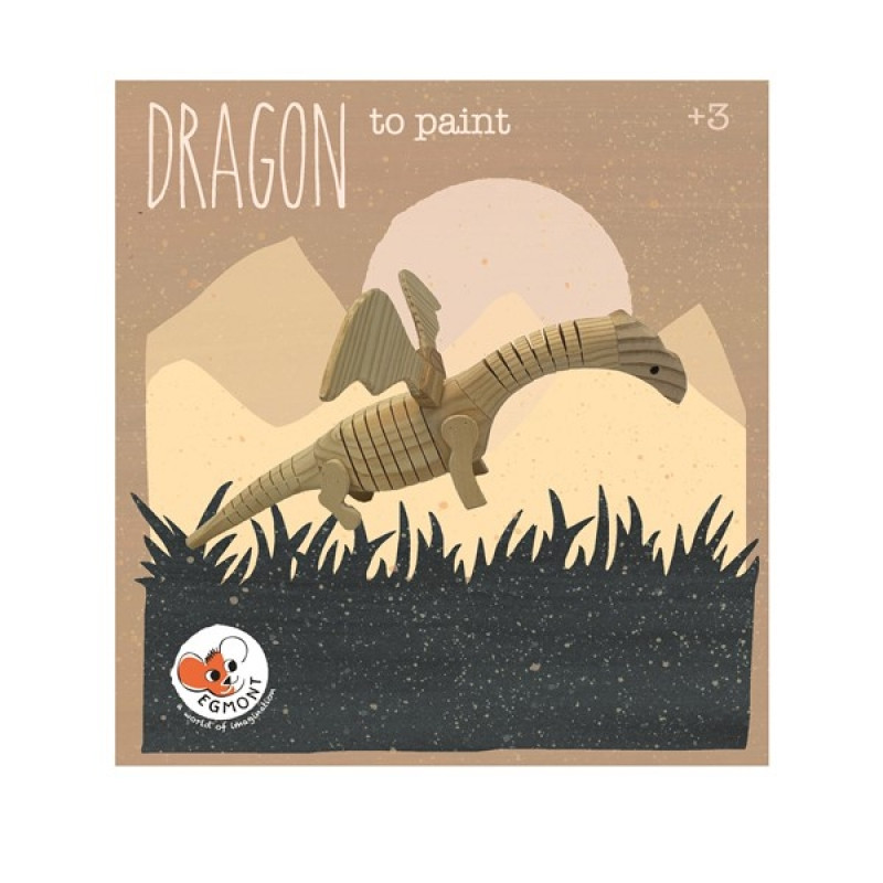 Jocuri si jucarii - Set de pictat Dragon, Egmont Toys