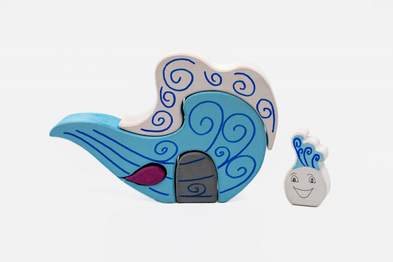 Jocuri si jucarii - Set handmade Marc toys, Casuta aerului