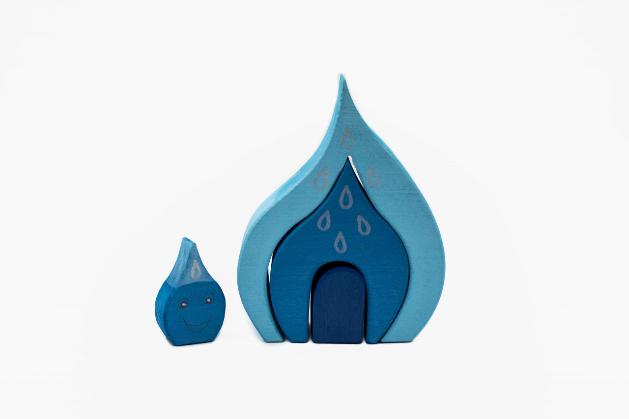 Jocuri si jucarii - Set handmade Marc toys, Casuta apei