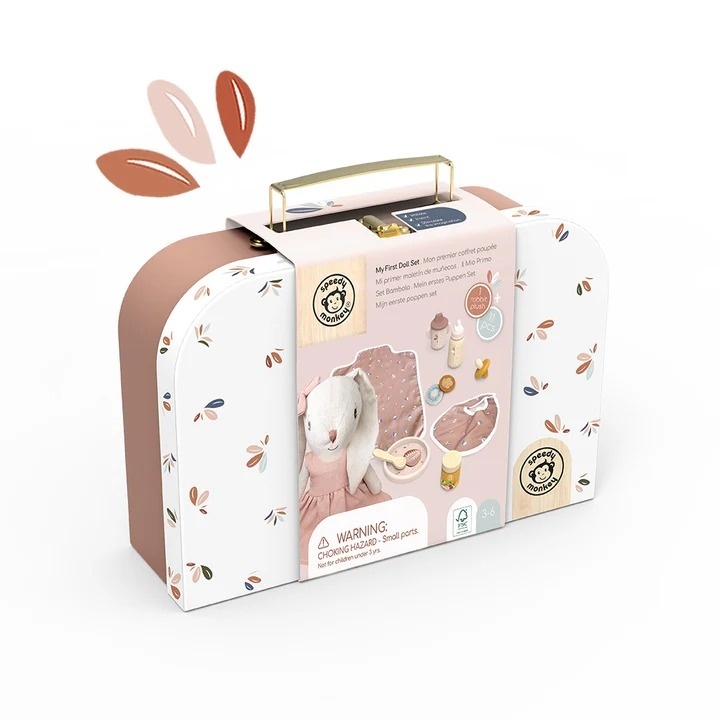 Set iepuras cu accesorii in valiza, Speedy Monkey [4]