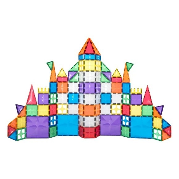 Set magnetic de construit 125 piese, Cleverclixx [2]