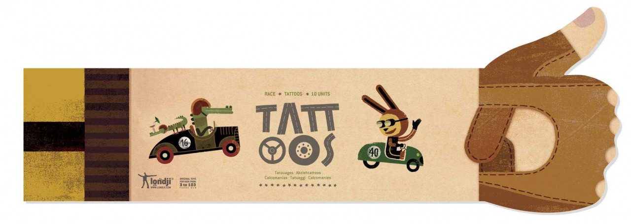 Tatuaje Cursa auto, Londji [2]