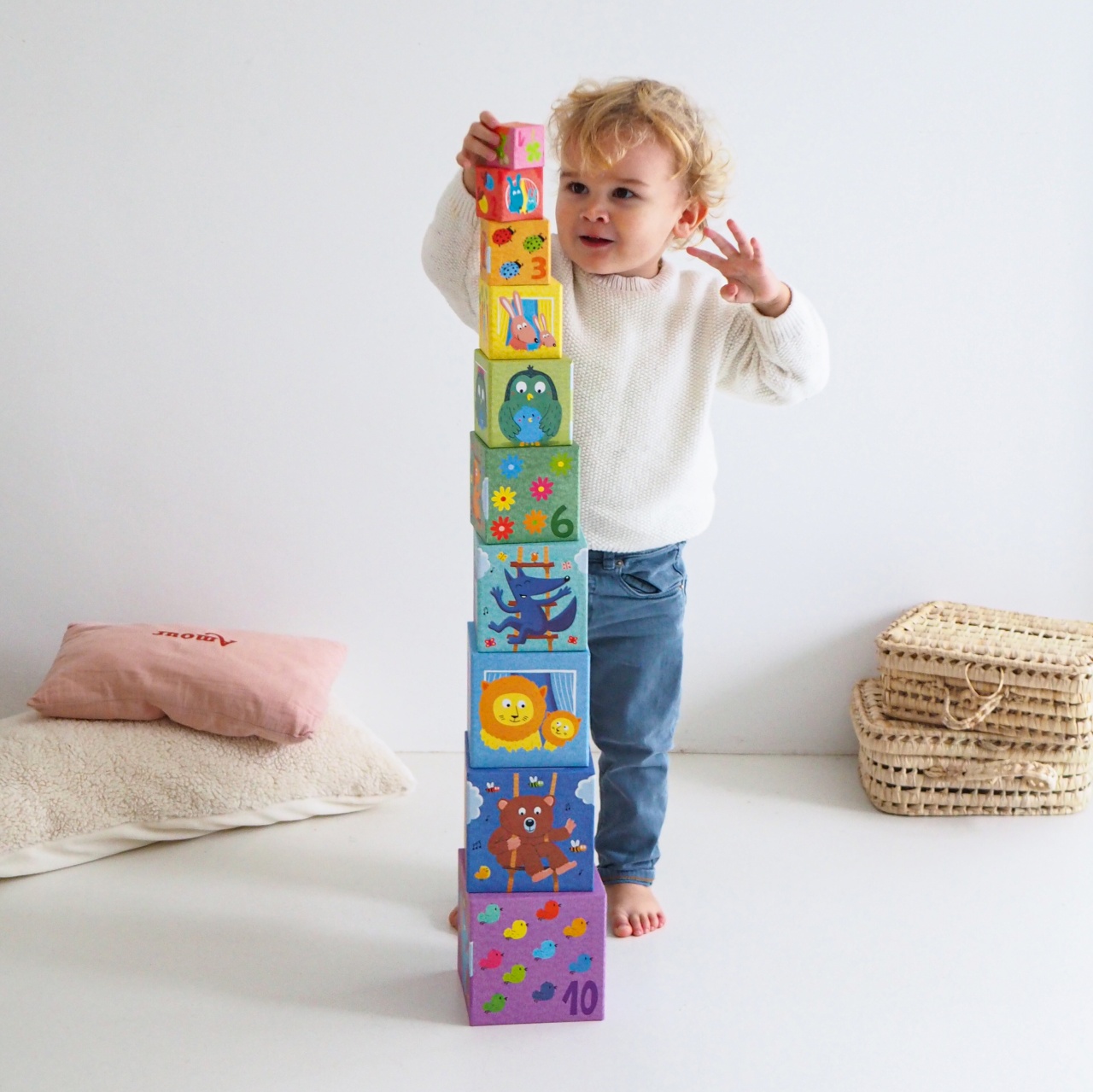 Turn de construit Curcubeu, Djeco [4]