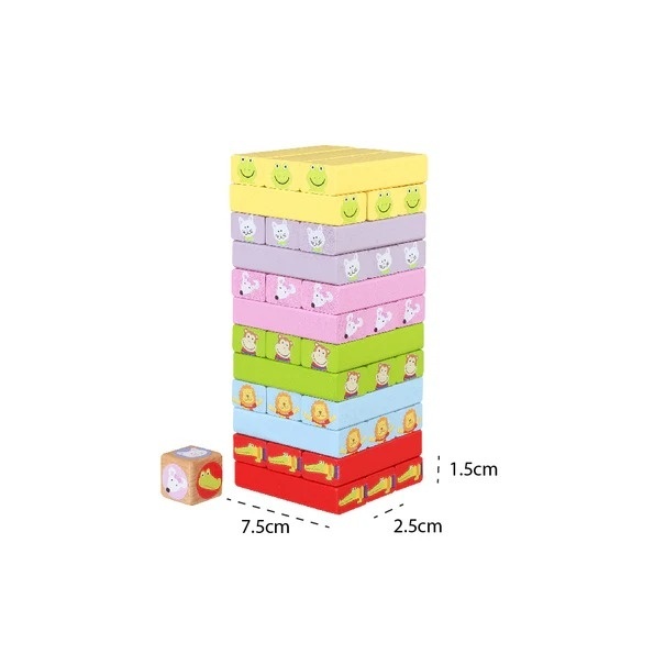 Turn Instabil cu animale, Orange Tree Toys [3]