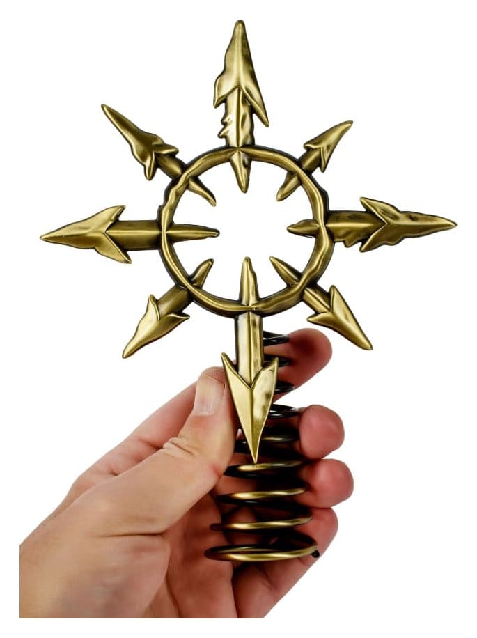 Casa si Cadouri - Warhammer 40,000 Tree Topper Chaos Star 22 cm