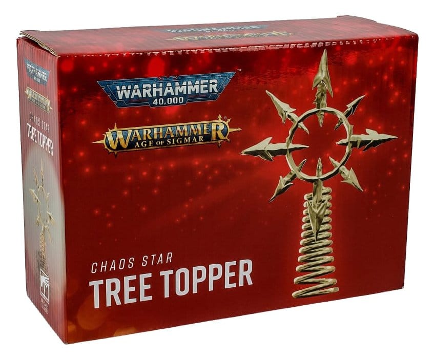 Warhammer 40,000 Tree Topper Chaos Star 22 cm [3]