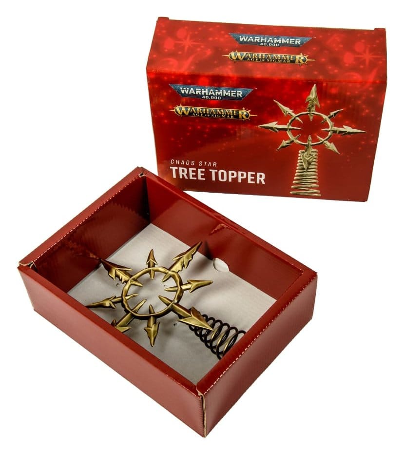 Warhammer 40,000 Tree Topper Chaos Star 22 cm [4]