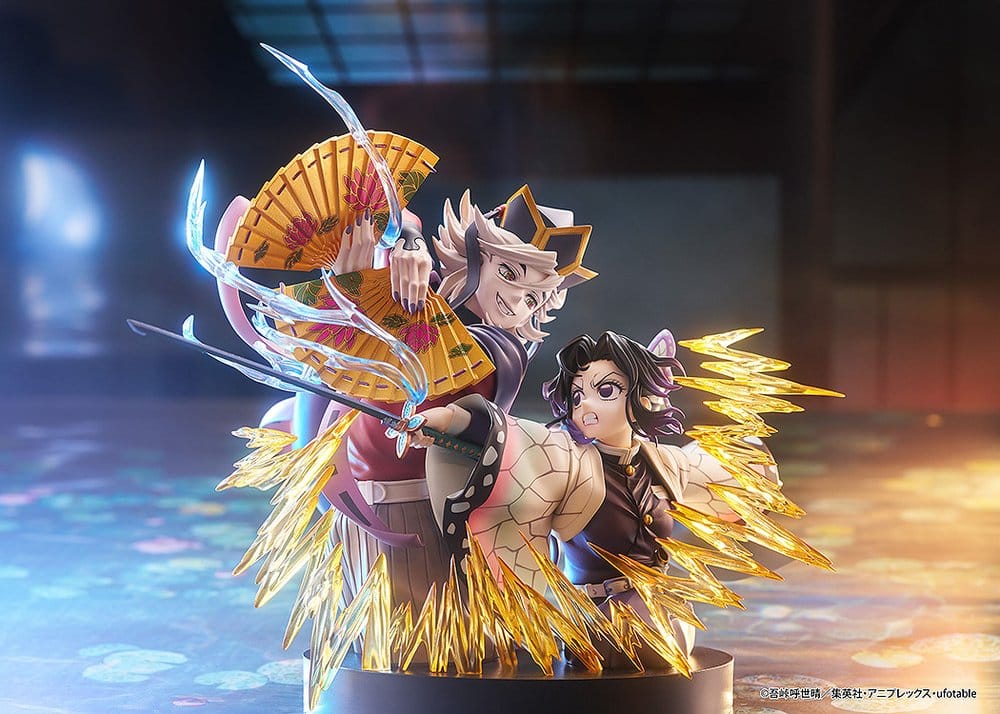 Demon Slayer: Kimetsu no Yaiba PVC Figures 2-Pack Shinobu Kocho & Doma 18 cm [10]
