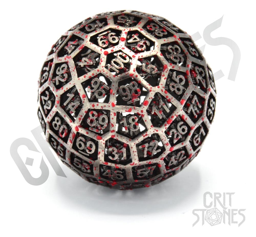 CritStones Hollow Metal Dice D100 Centigrave [1]