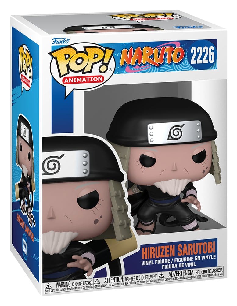 Naruto Classic POP! Animation Vinyl Figure Hiruzen 9 cm [1]